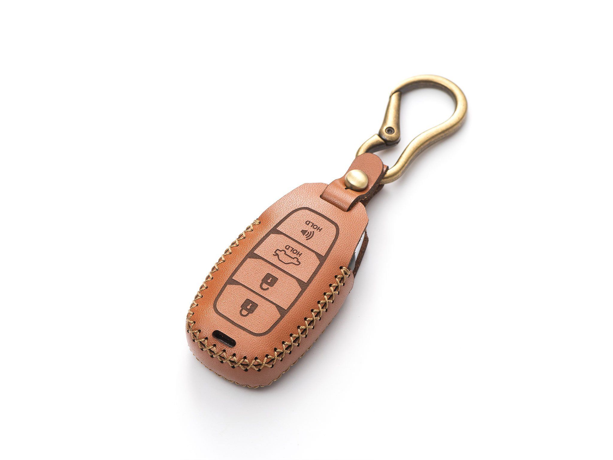 Hyundai Veloster - Bao da chìa khóa (móc carabiner)