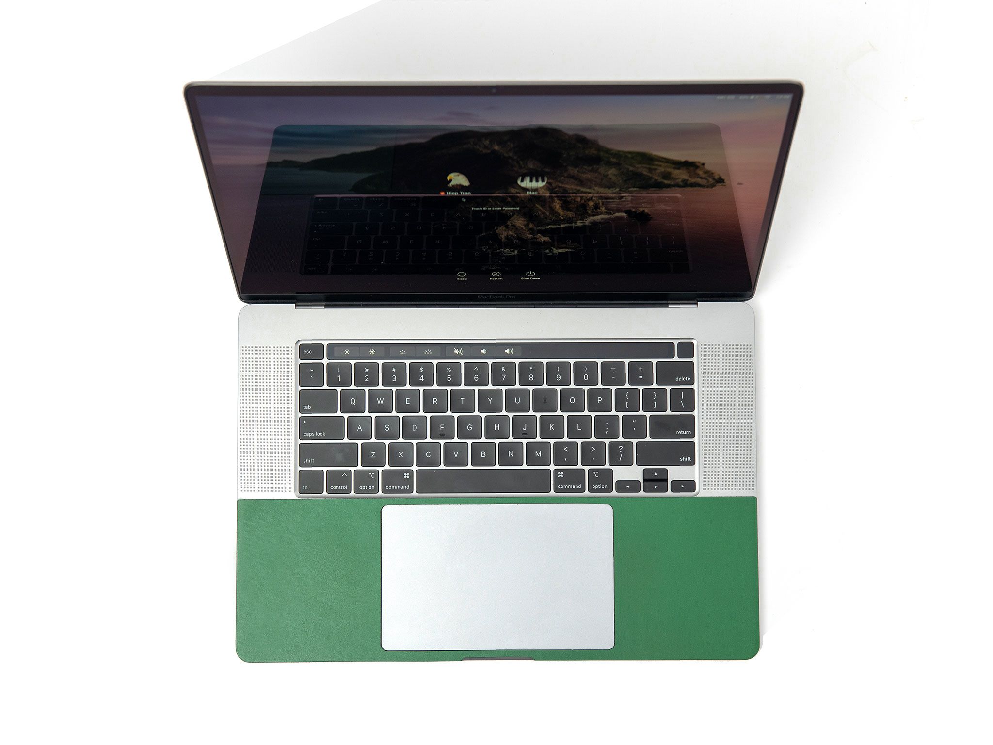 Macbook Pro 16″ (2019) - Dán da lót tay