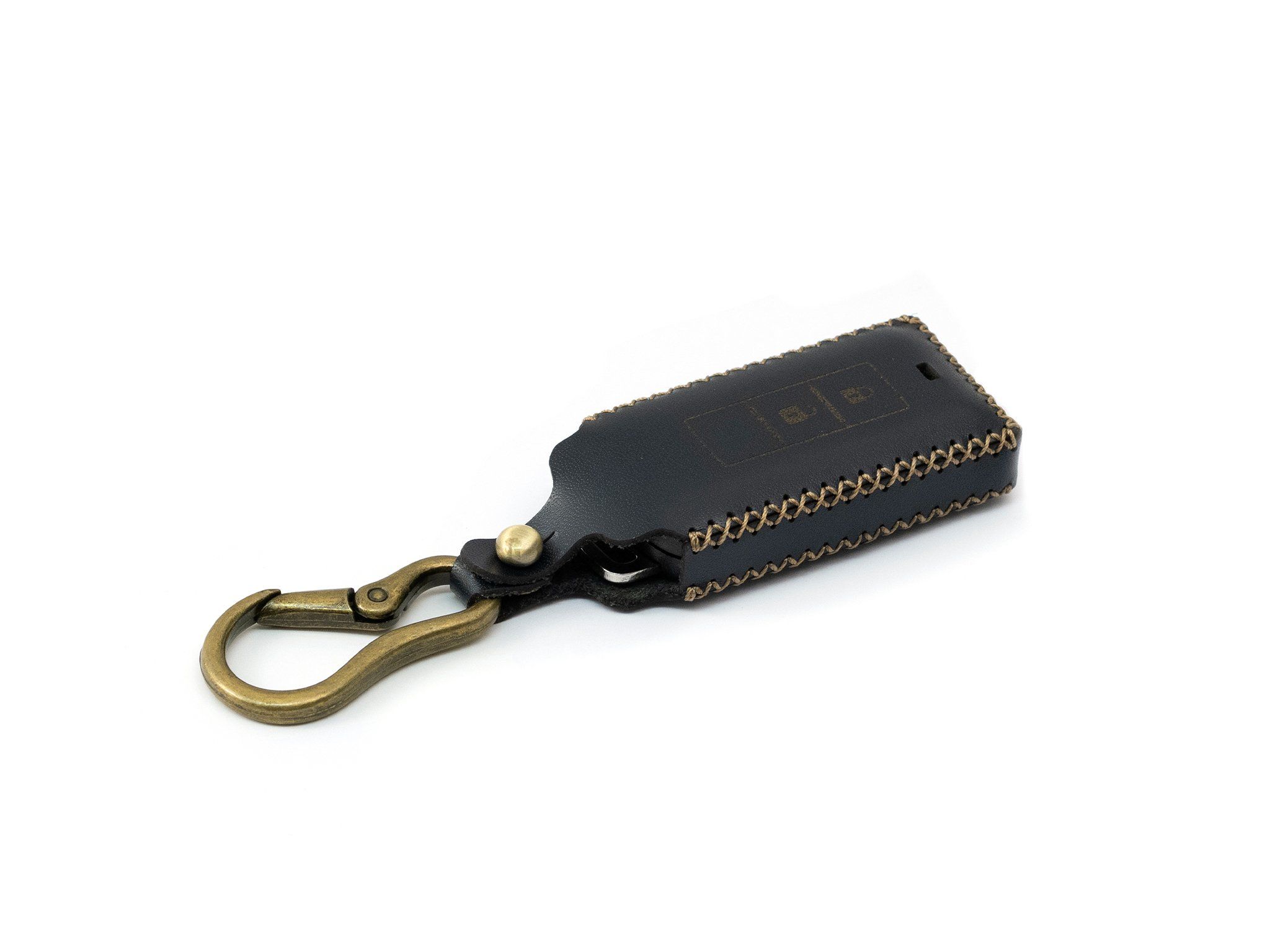 Mitsubishi Xpander - Bao da chìa khóa (móc carabiner)