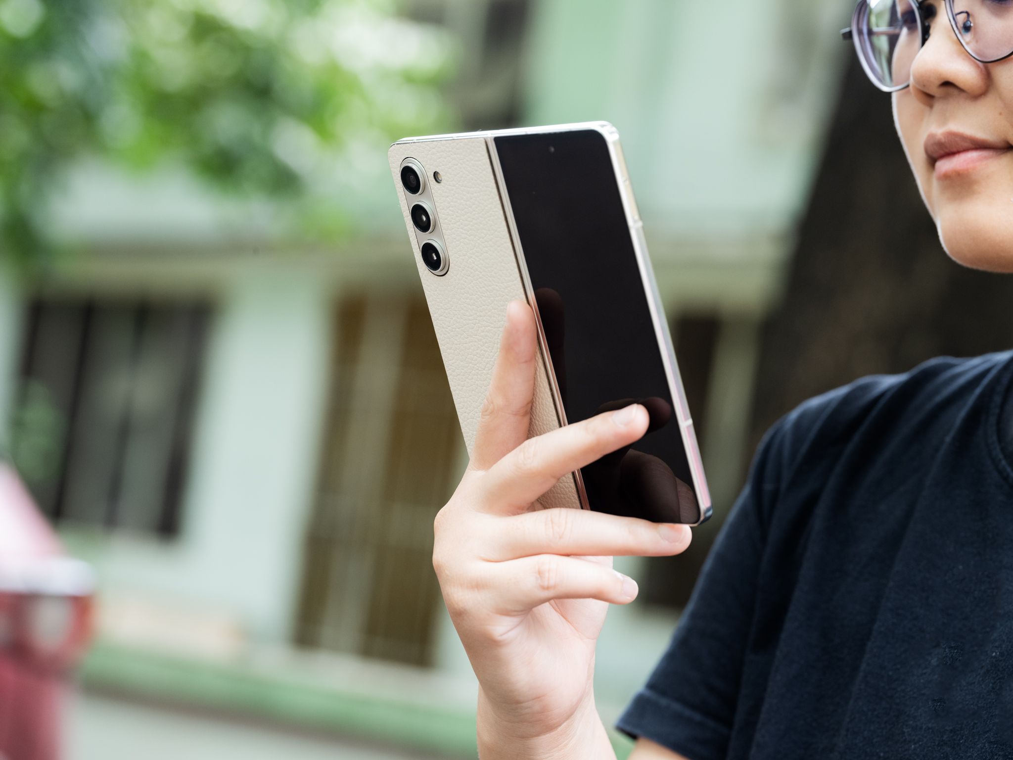 Samsung Galaxy Z Fold5 - Dán da điện thoại
