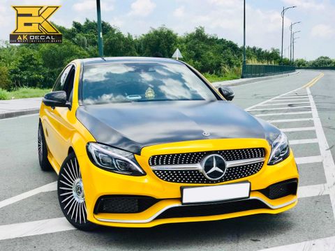 MERCEDES AMG C63 - 01 WRAP YELLOW