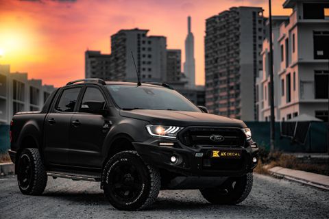 FORD RANGER WILDTRAK - 01 WRAP BLACK