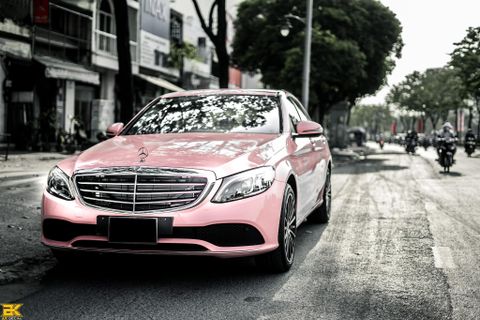 MERCEDES C200 - 02 WRAP PINK