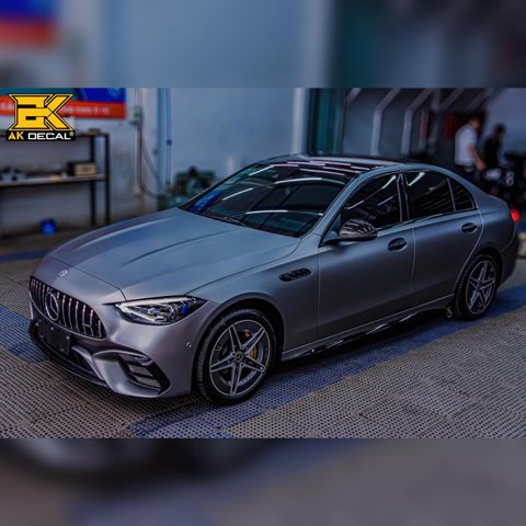 MERCEDES C300 - 11 WRAP GREY