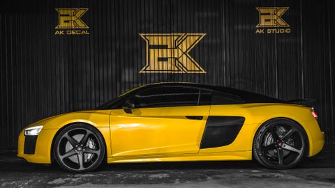 AUDI R8 V10 PLUS - 01 WRAP YELLOW