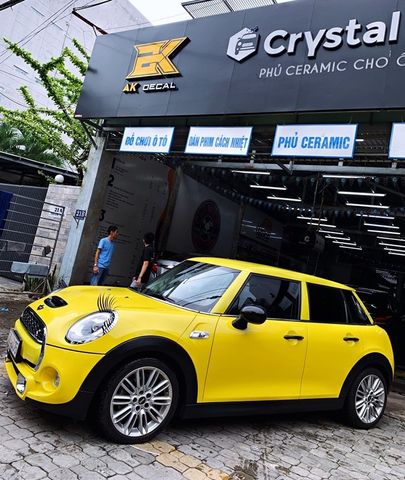 BMW MINI COOPER - 01 WRAP YELLOW