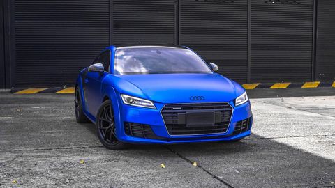 AUDI TT - 01 WRAP BLUE