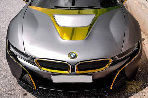 BMW I8 - 02 WRAP GREY