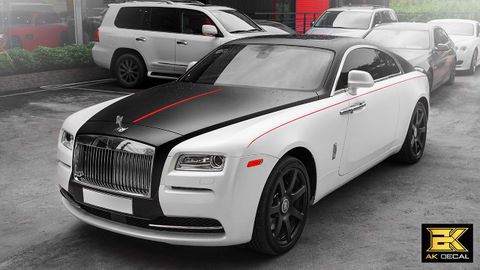 ROLLS ROYCE WRAITH - 01 WRAP WHITE