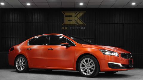 PEUGEOT 508 - 01 WRAP ORANGE