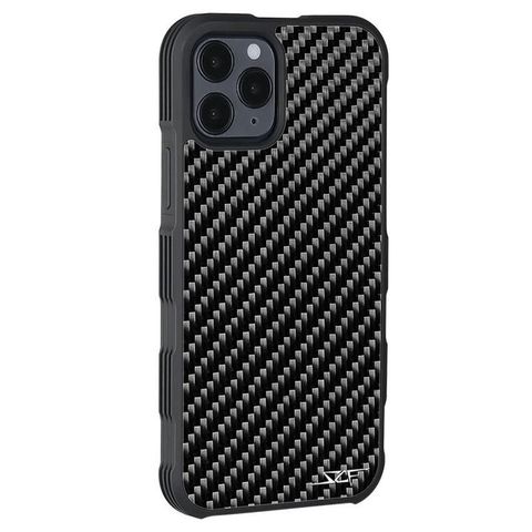 IPHONE 12 PRO REAL CARBON FIBER CASE ARMOR SERIES