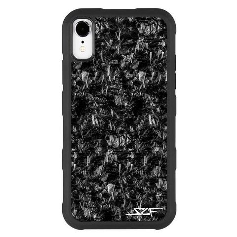 IPHONE XR REAL FORGED CARBON FIBER CASE ARMOR SERIES