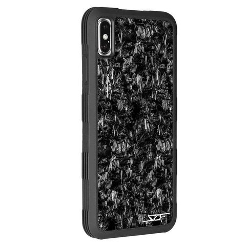 IPHONE XS MAX REAL FORGED CARBON FIBER CASE ARMOR SERIES