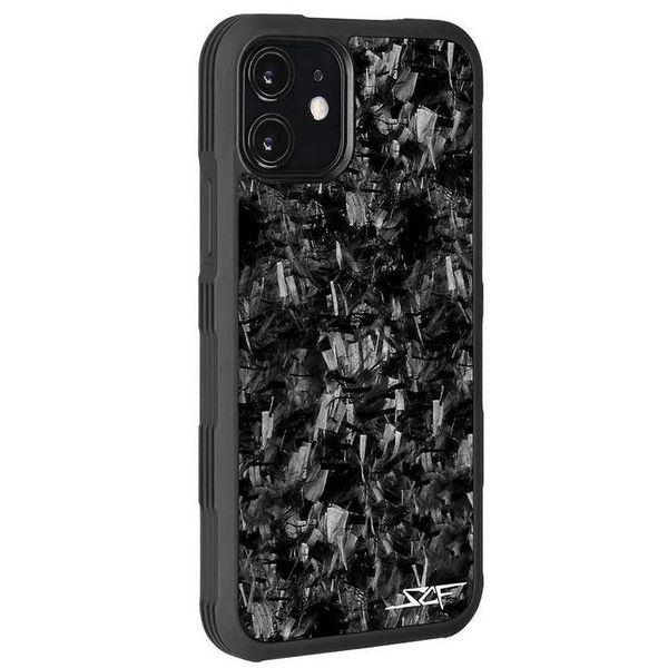 IPHONE 11 REAL CARBON FIBER CASE ARMOR SERIES AK DECAL