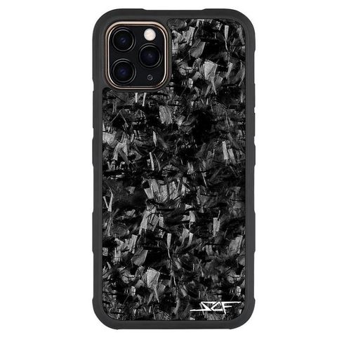 IPHONE 11 PRO REAL FORGED CARBON FIBER CASE ARMOR SERIES