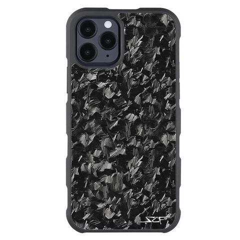 IPHONE 12 PRO REAL FORGED CARBON FIBER CASE ARMOR SERIES
