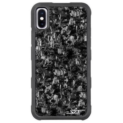 IPHONE X & XS REAL FORGED CARBON FIBER CASE ARMOR SERIES