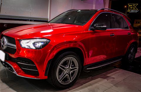 MERCEDES GLE 450 - 041121 WRAP RED
