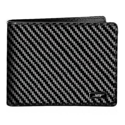 REAL FLEXIBLE CARBON FIBER BI-FOLD WALLET