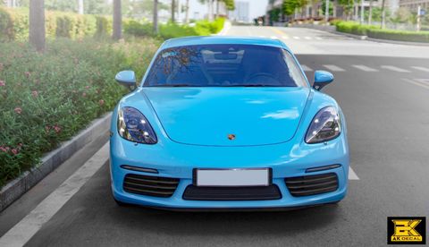 Porsche 718 Cayman - 01 WRAP BLUE 3M Series 1080