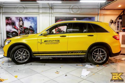 MERCEDES GLC 300 - 01 WRAP YELLOW