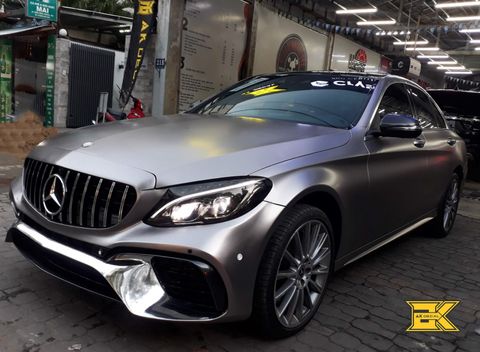 MERCEDES C300 - 04 WRAP GREY