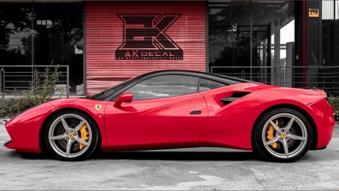 FERRARI 488 GTB - 01 WRAP RED