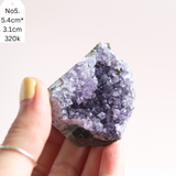 Hốc đá thạch anh tím - Amethyst cluster