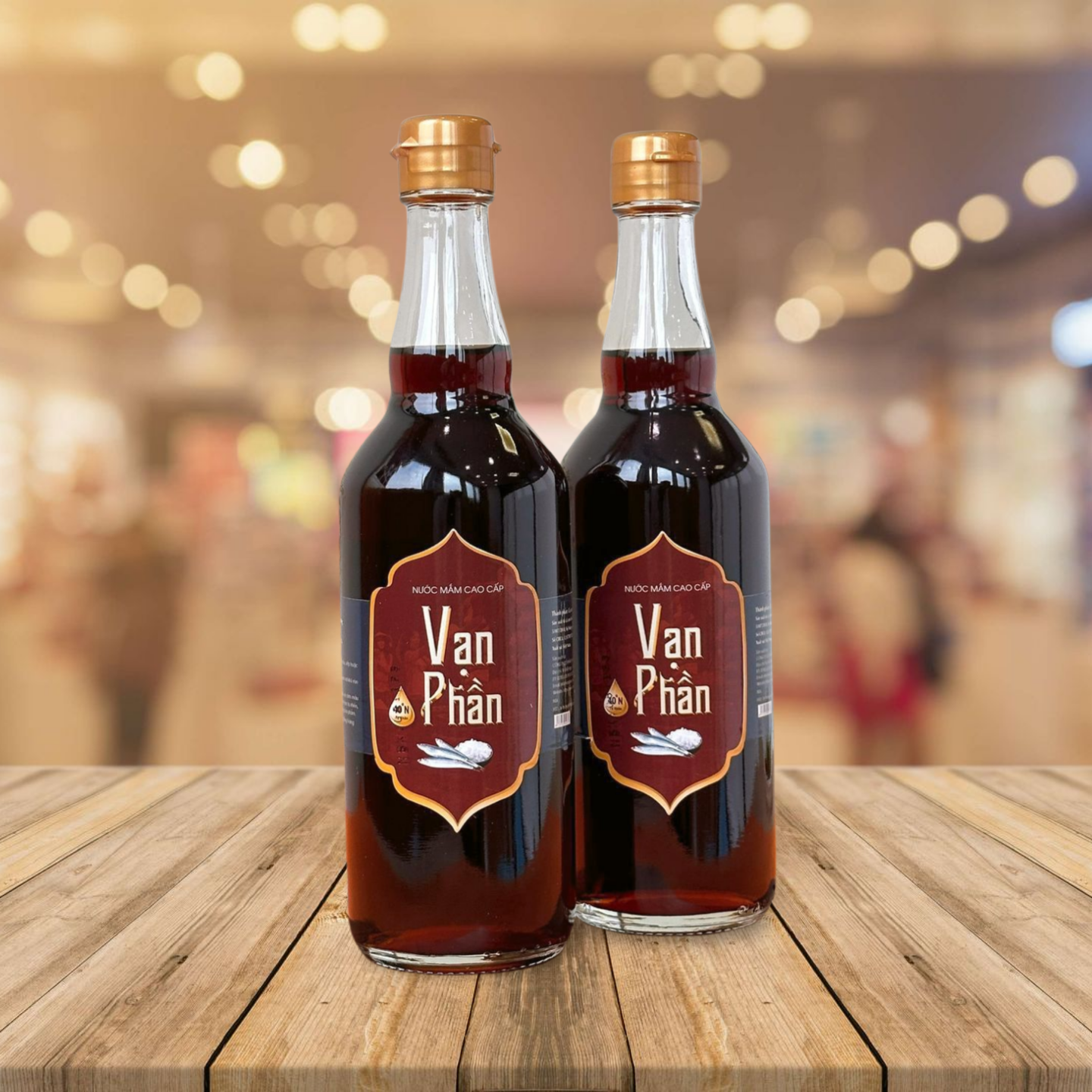 Nước mắm cao cấp Vạn Phần 40 độ Đạm- Chai 500ml