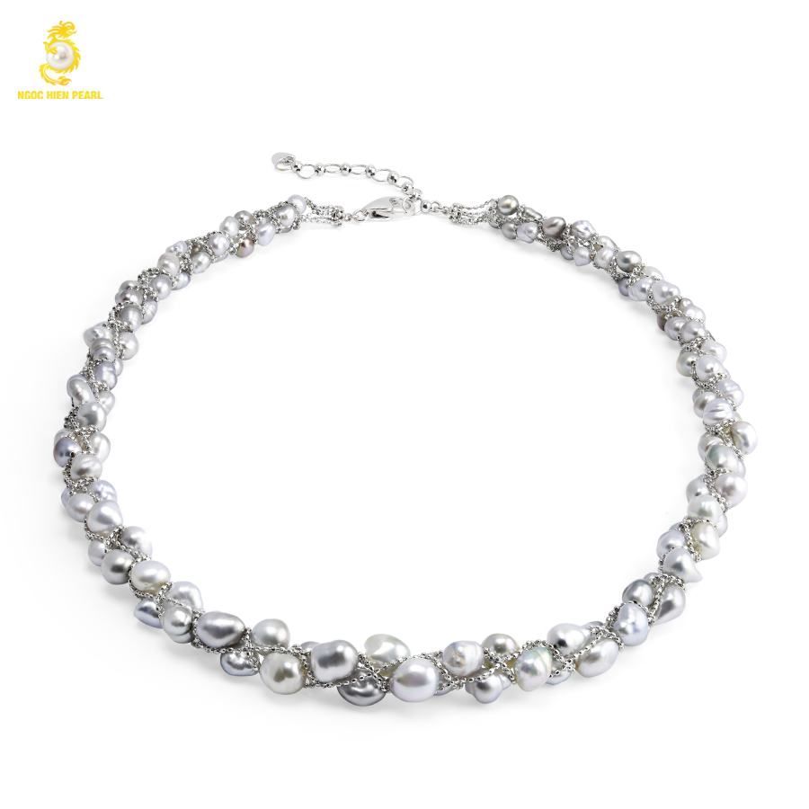 Dây chuyền ngọc trai thiết kế GDC176
