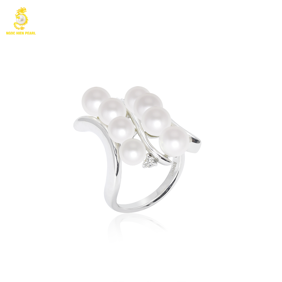 Nhẫn ngọc trai thiết kế GDR021