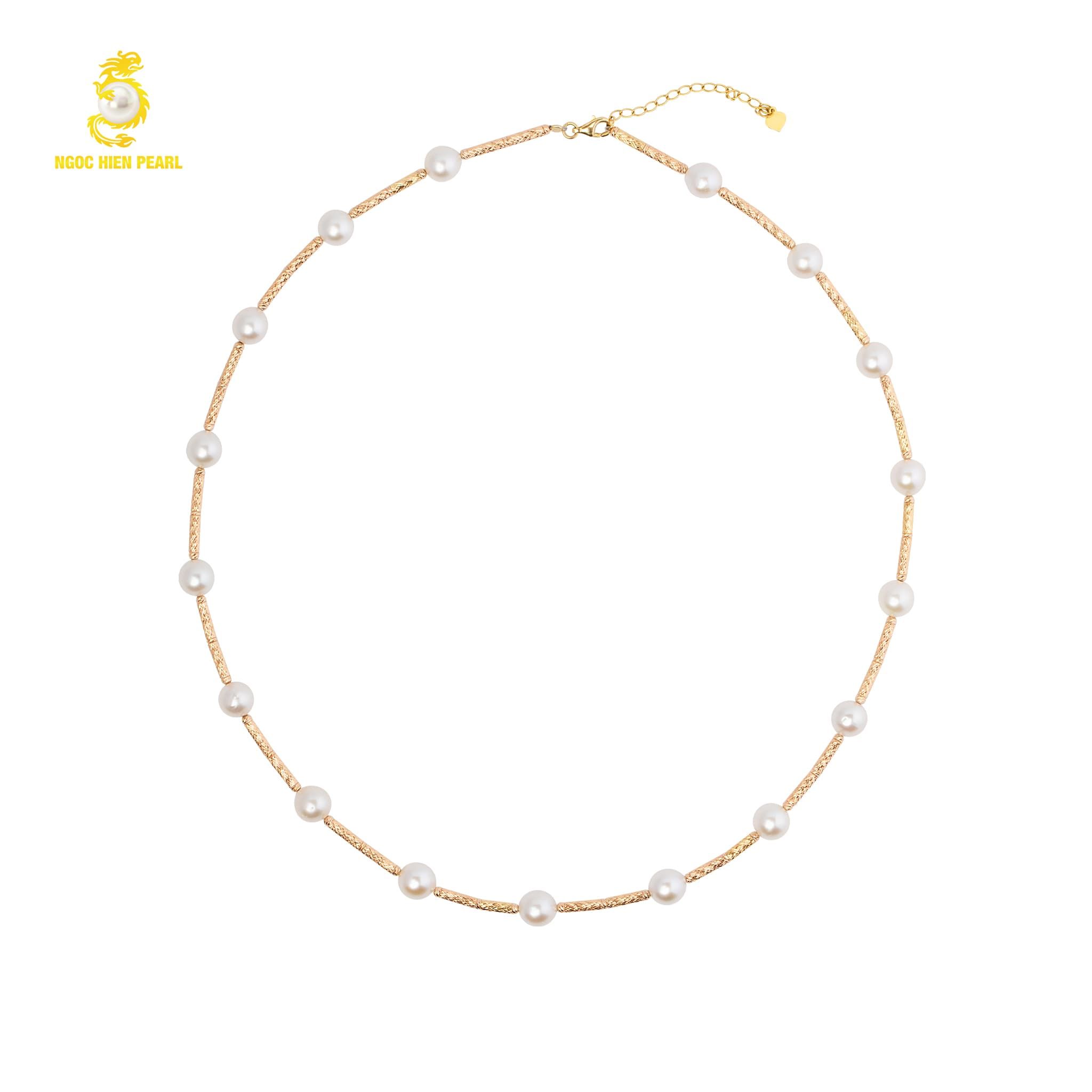 Chuỗi cổ ngọc trai thiết kế GDC026