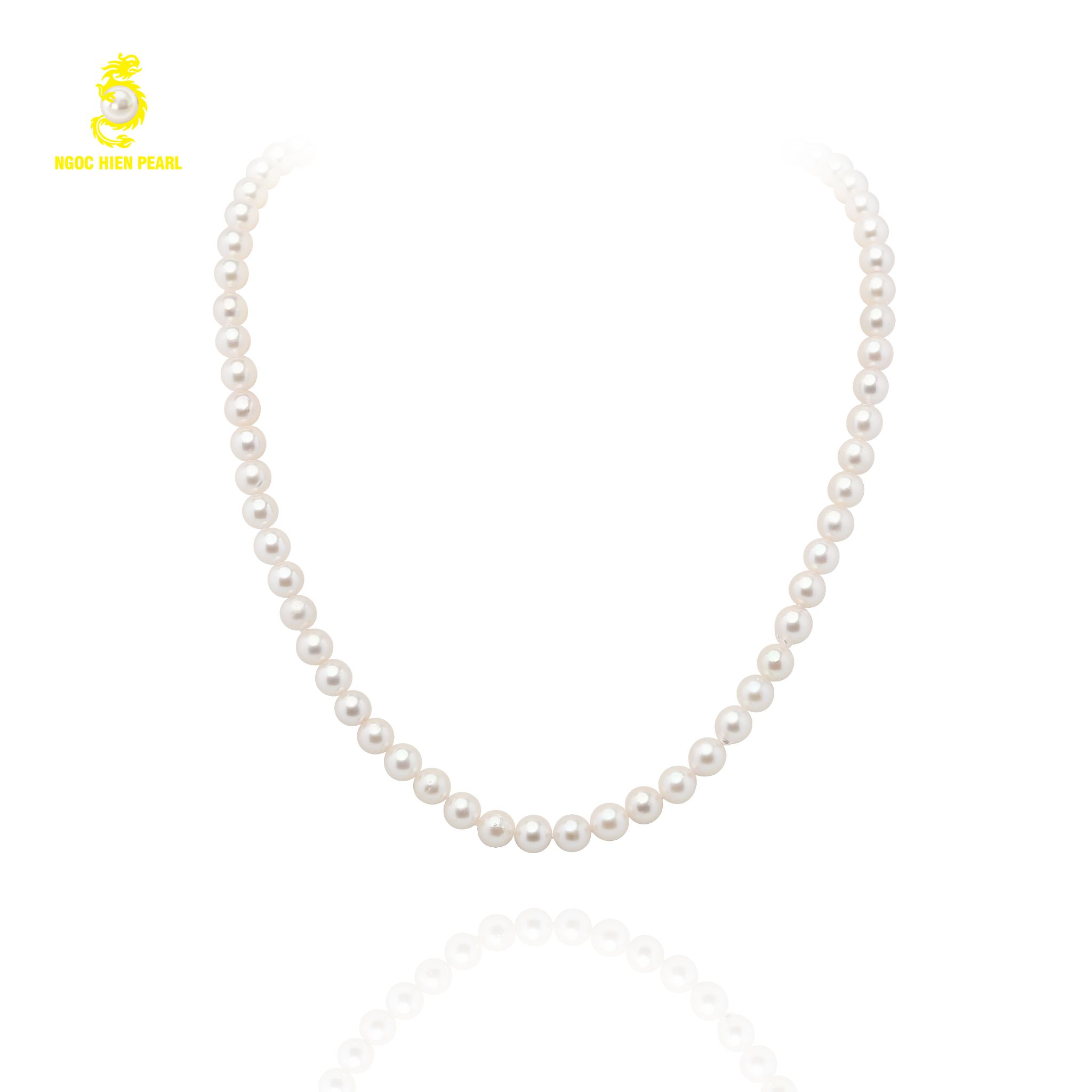 Chuỗi cổ ngọc trai Akoya 2A NS0010