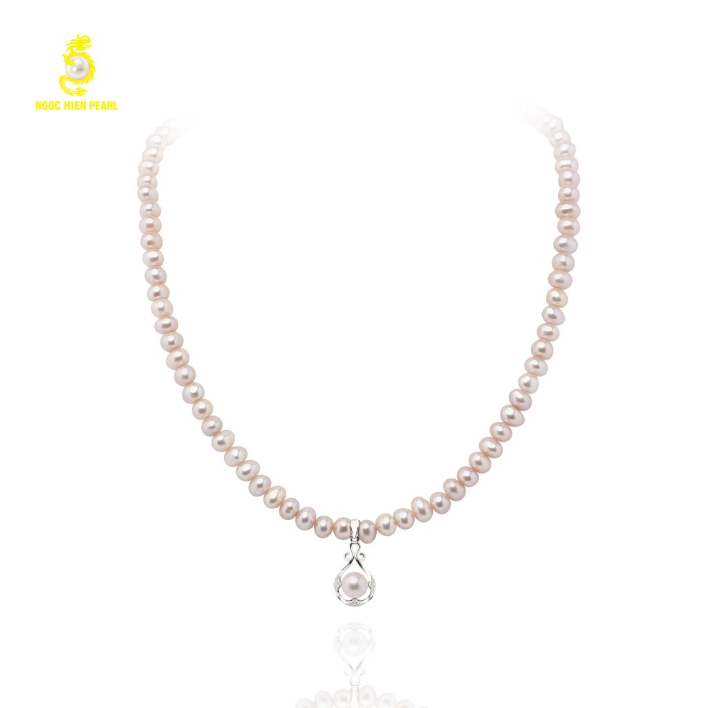 Chuỗi cổ ngọc trai Freshwater có mặt NSP034