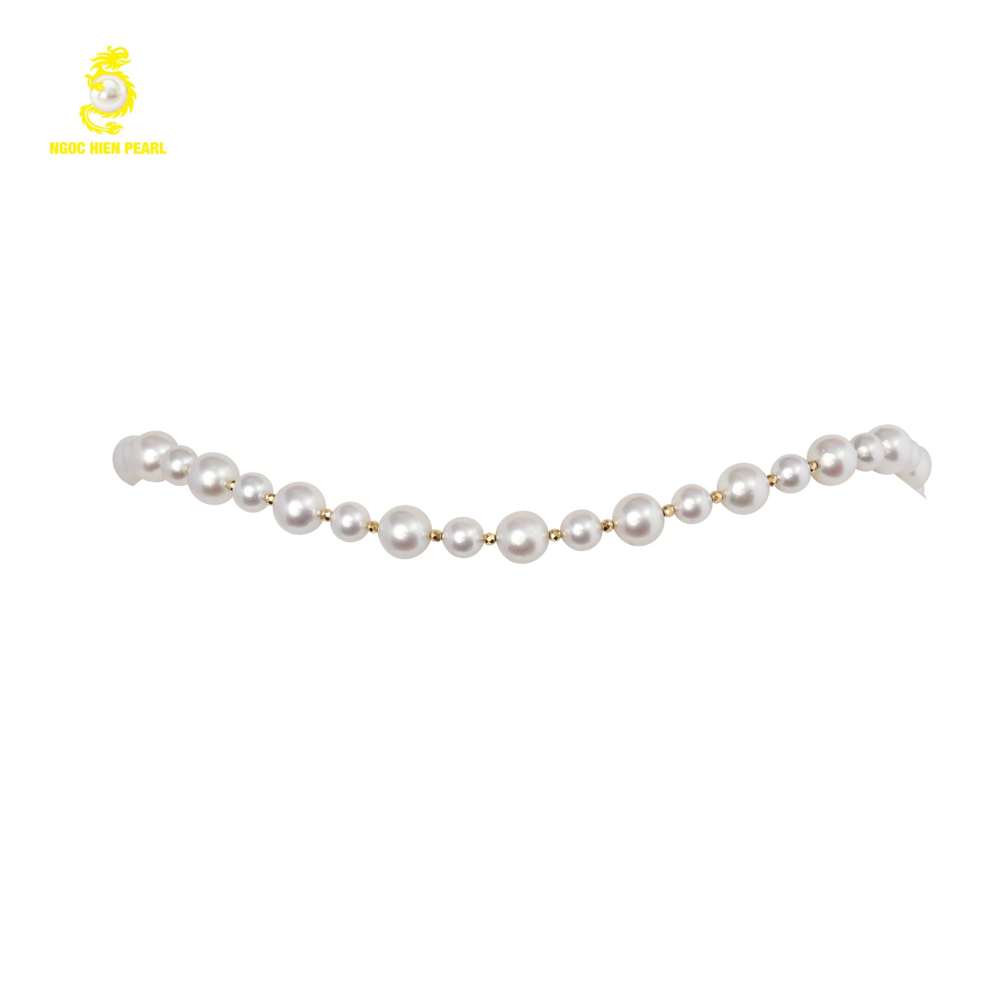 Chuỗi cổ thiết kế ngọc trai Akoya 4A, Southsea 4A GDC006