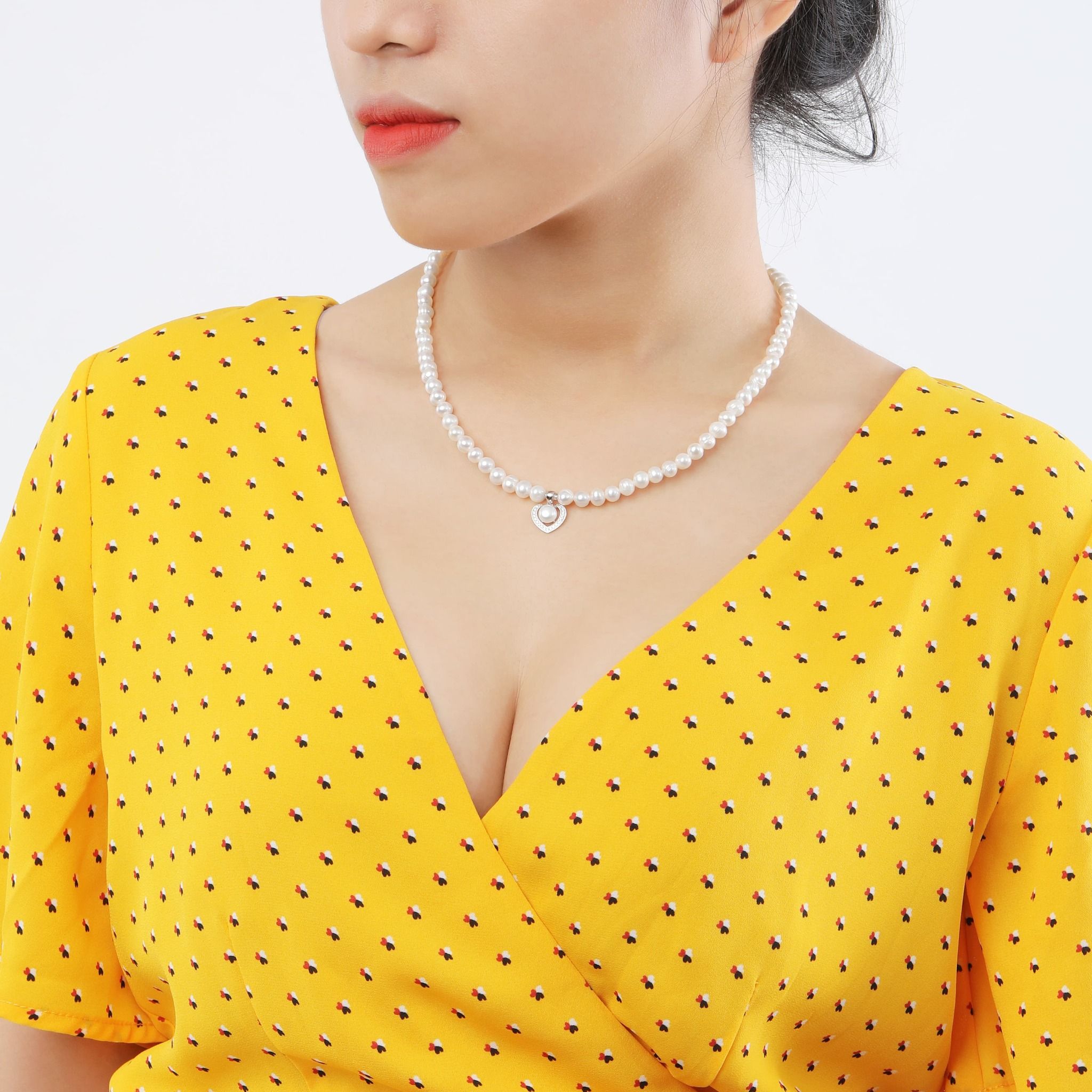 Chuỗi cổ ngọc trai Freshwater NSP001