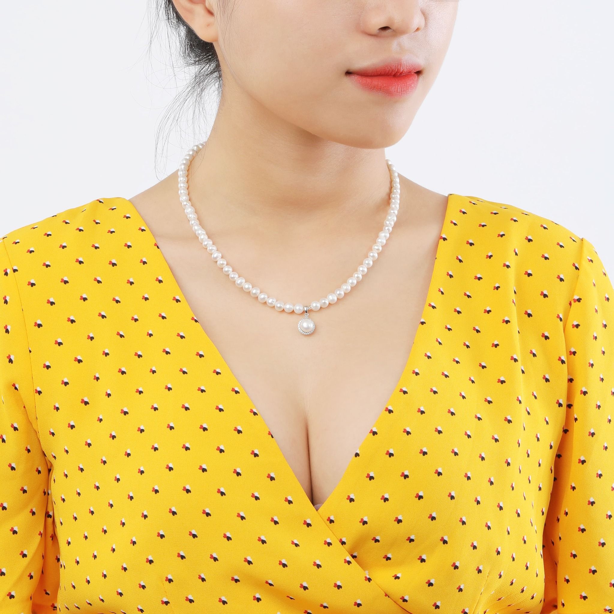 Chuỗi cổ ngọc trai Freshwater NSP210