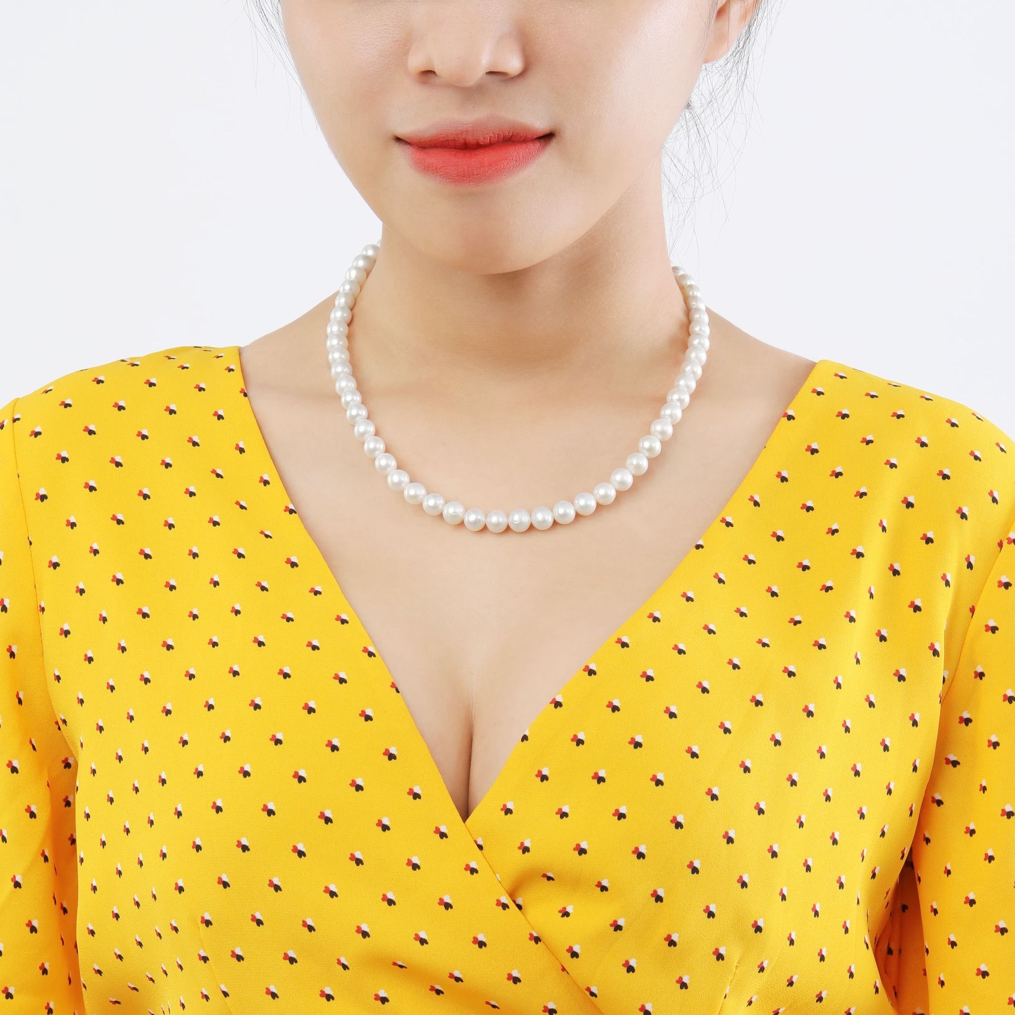 Chuỗi cổ ngọc trai Freshwater NS0001
