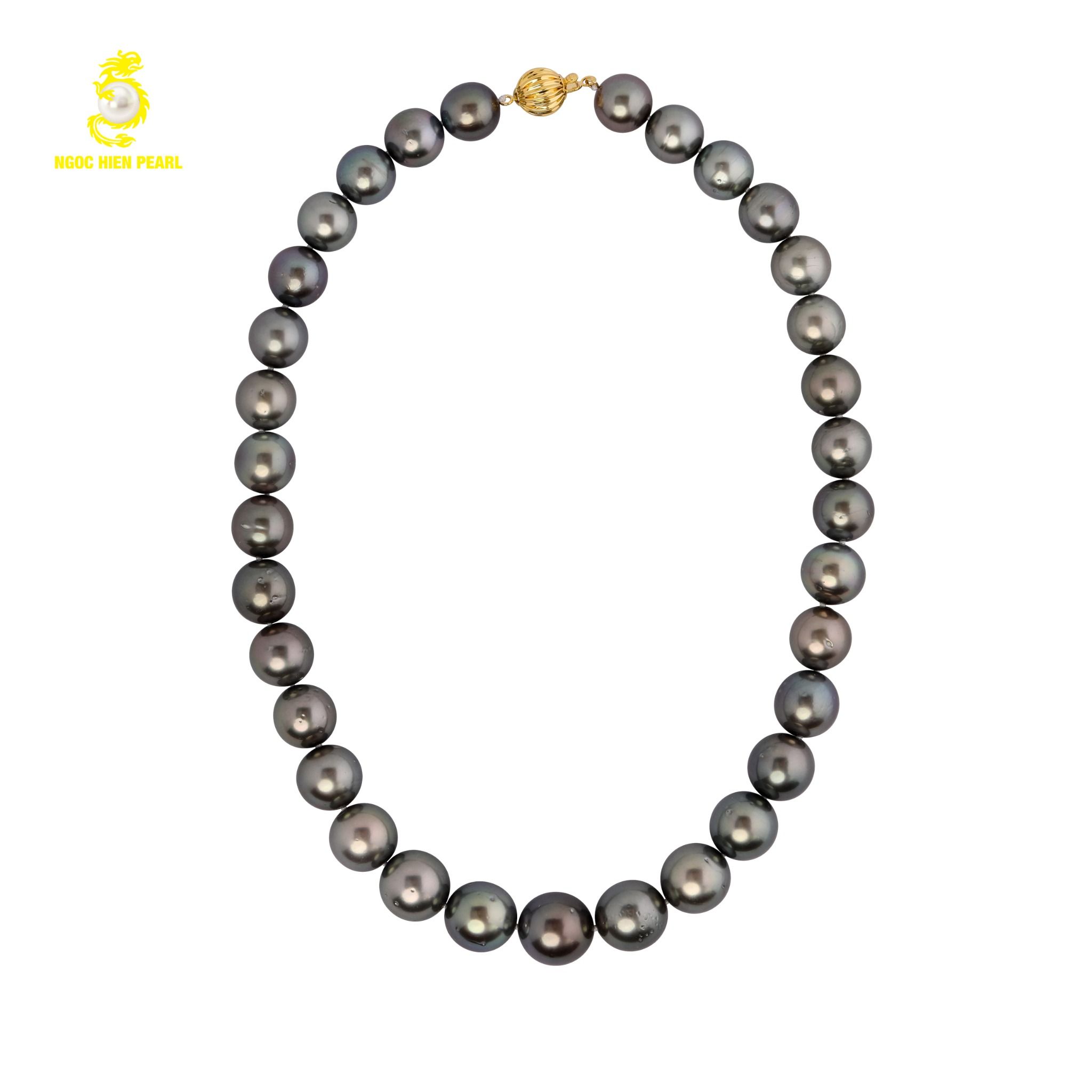 Chuỗi cổ ngọc trai Tahiti 4A NSSP03