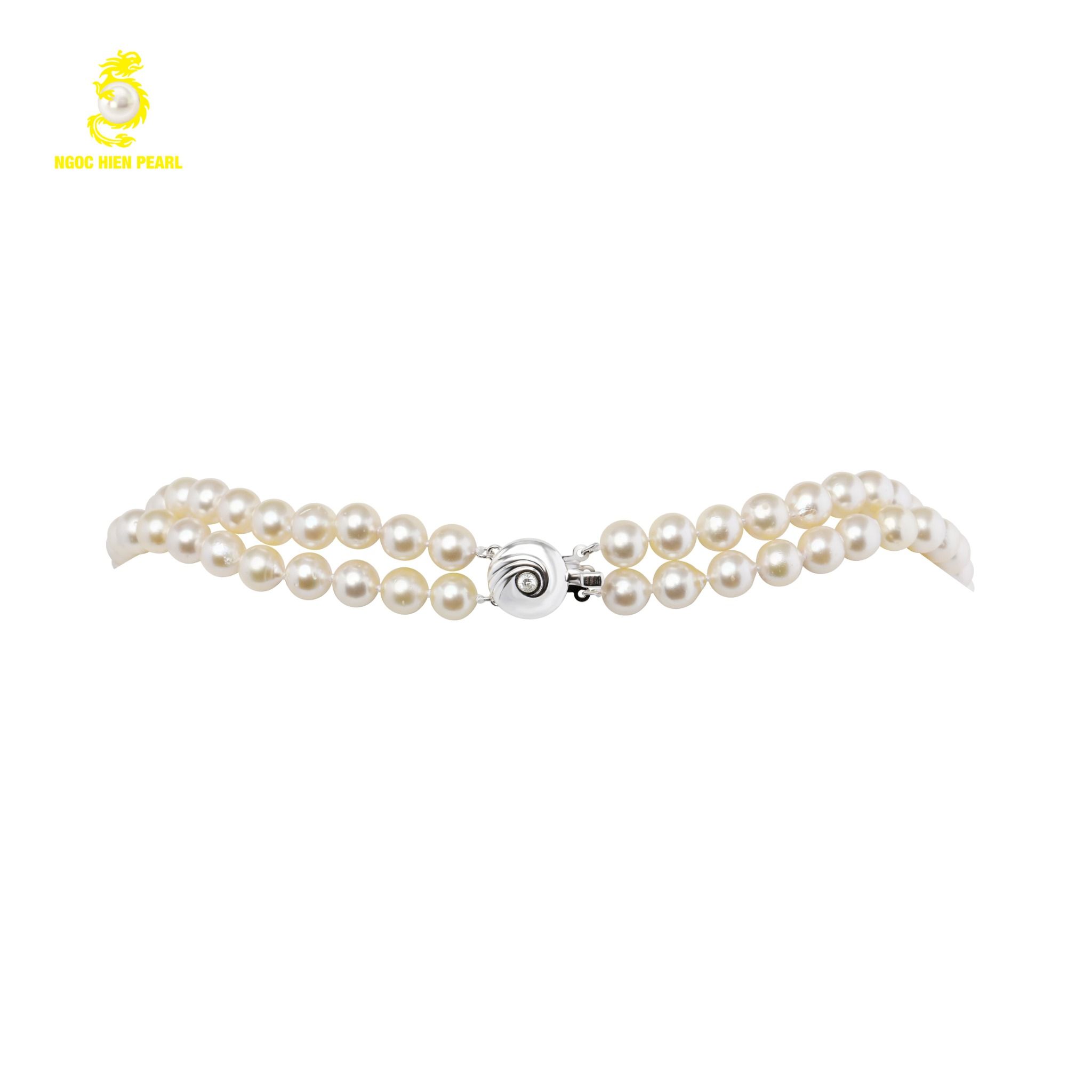 Chuỗi cổ ngọc trai Akoya 2A ND0011