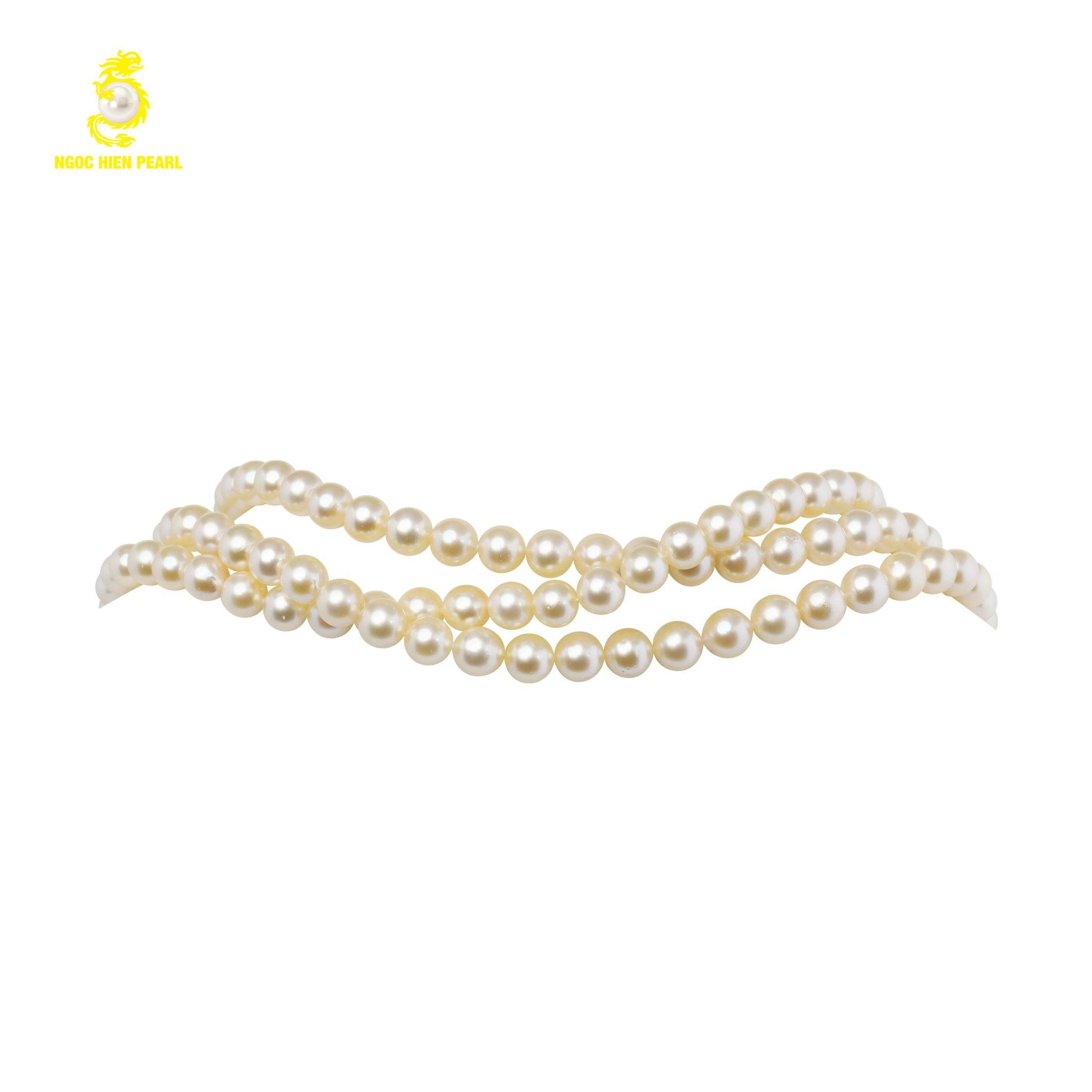 Chuỗi cổ ngọc trai Akoya 3A NS0051