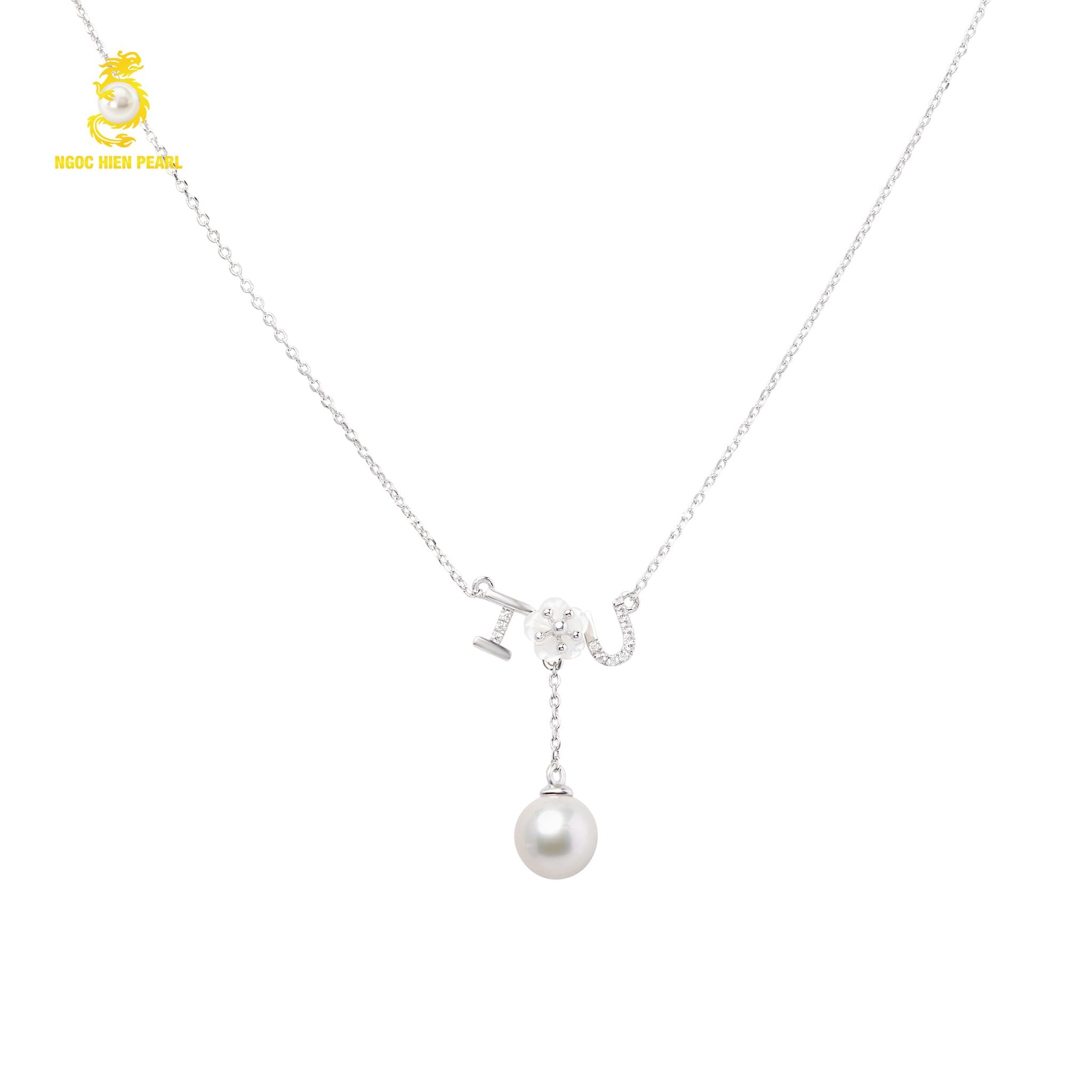 Dây chuyền bạc ngọc trai SFC003
