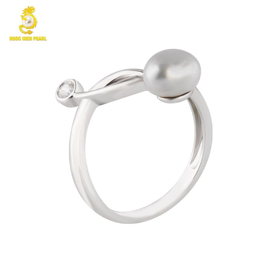 Nhẫn ngọc trai tự nhiên GRN021
