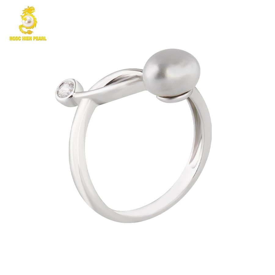 Nhẫn ngọc trai tự nhiên GRN021