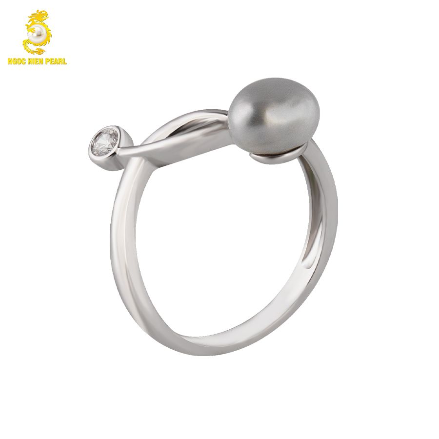 Nhẫn ngọc trai tự nhiên GRN021