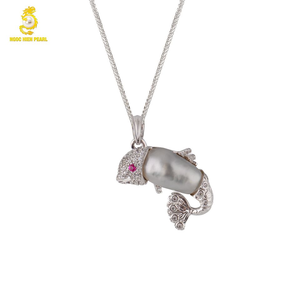 Mặt dây chuyền ngọc trai tự nhiên GPN016