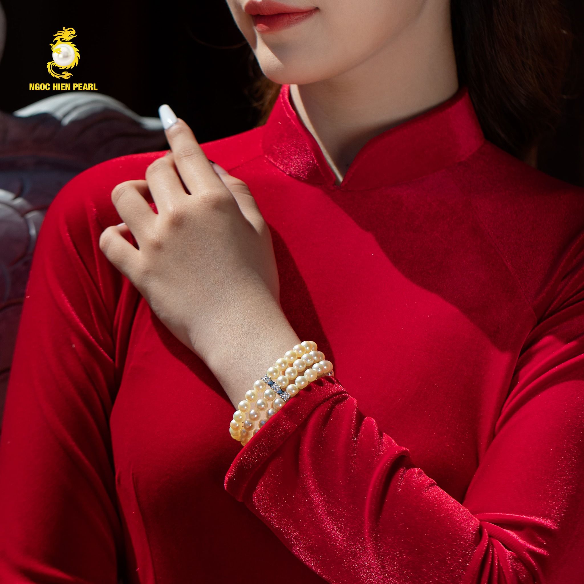 Vòng tay ngọc trai Akoya BT0465