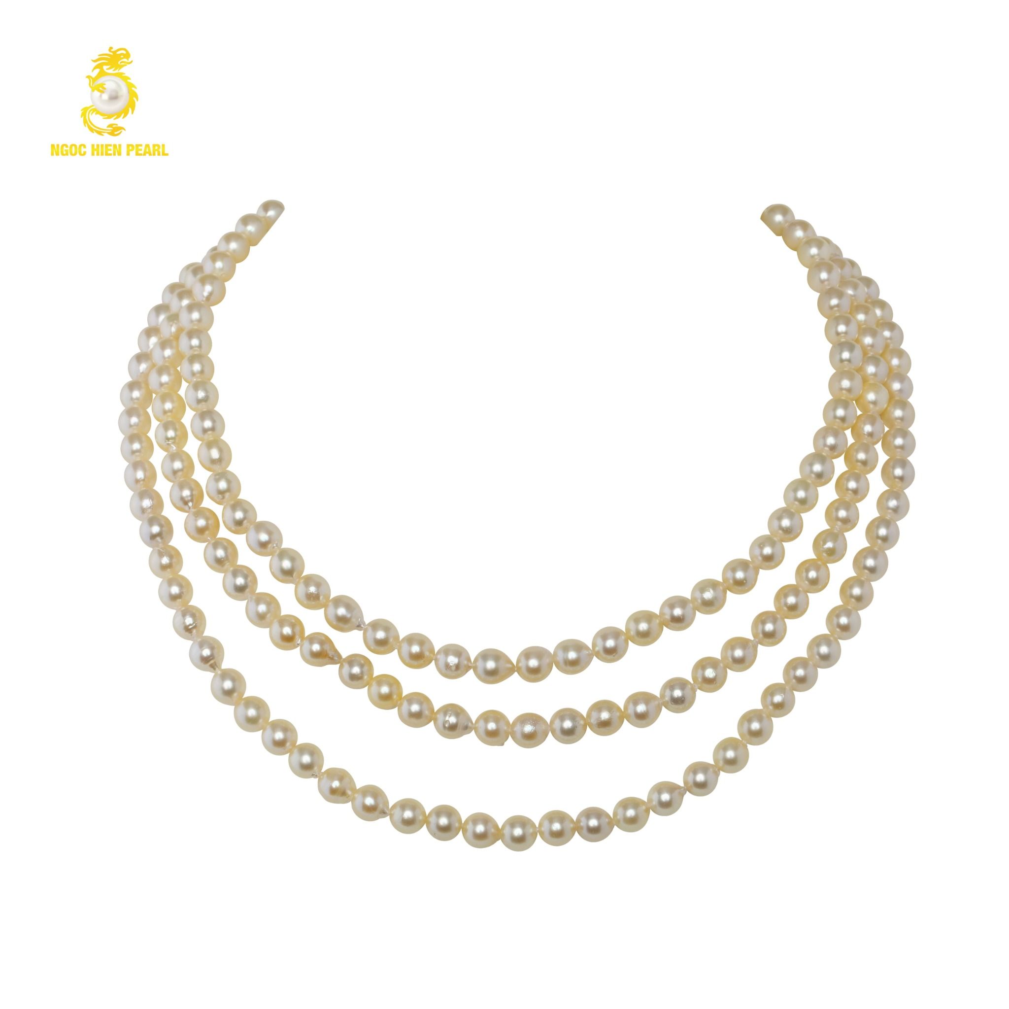 Chuỗi cổ ngọc trai Akoya NT0011