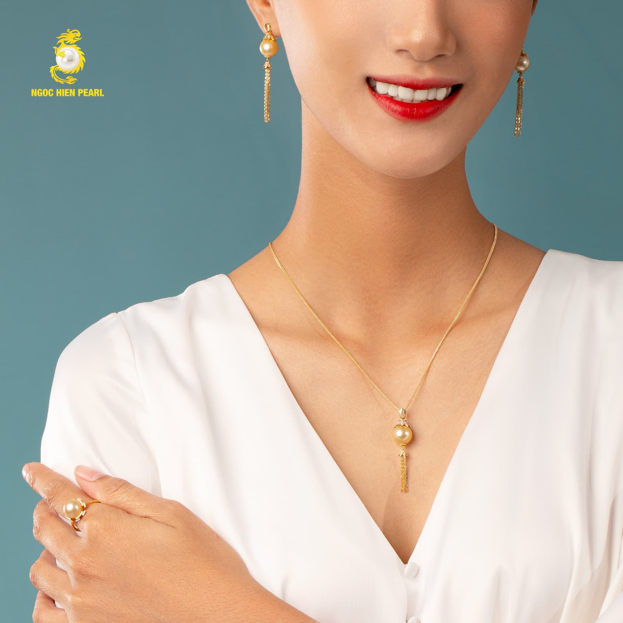 Bộ Trang sức ngọc trai Southsea GS0SL0