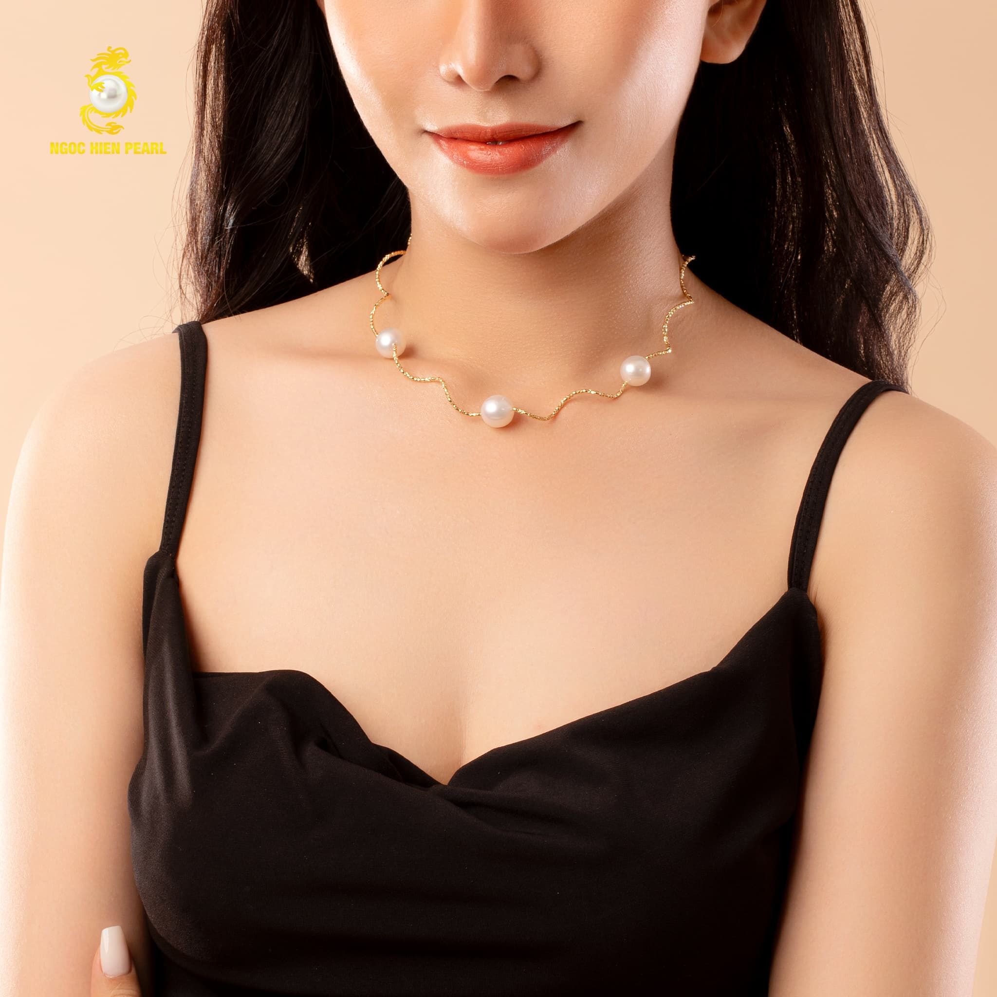 Dây chuyền ngọc trai Maxima thiết kế GDC026